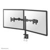 NEWSTAR Full Motion Dual Desk Mount for 2 LCD Screens (clamp) FPMA-D960D - Black