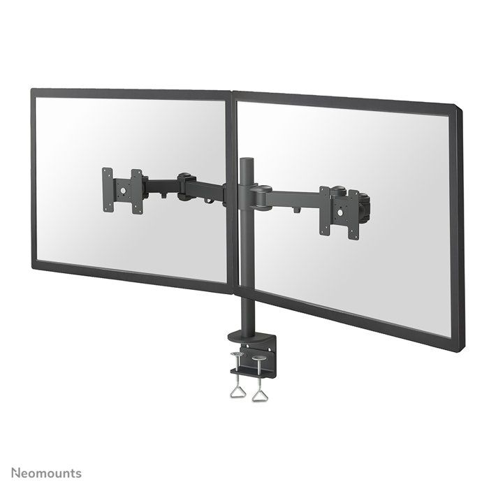NEWSTAR Full Motion Dual Desk Mount for 2 LCD Screens (clamp) FPMA-D960D - Black