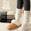 Cute Sweet Lolitas Knitted Socks Knitting Warm Foot Cover New Leg Warmers  Autumn Winter