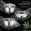 ZISIZ Stainless Steel Cookware Set