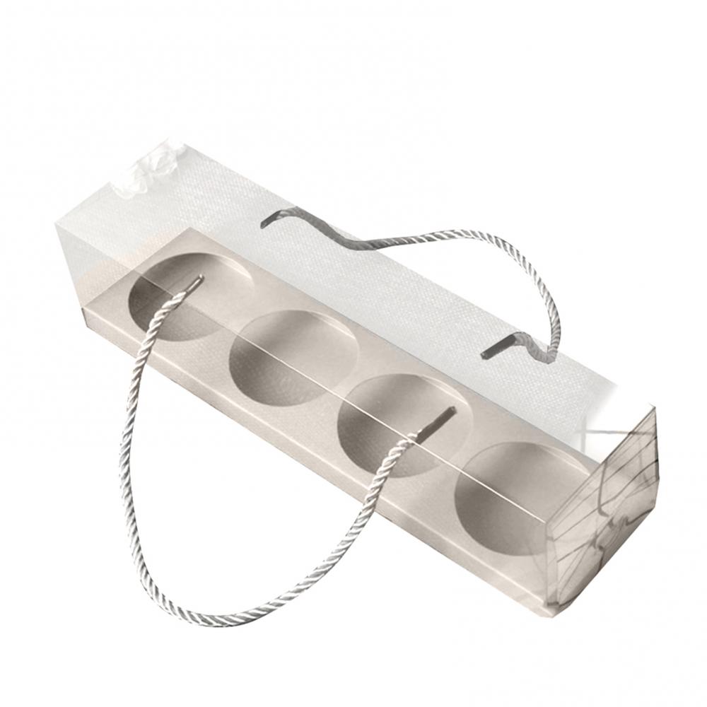 

Контейнер прозрачный ПЭТ 10 шт. коробки для торта, кекса, рулета, упаковка, держатель для десерта