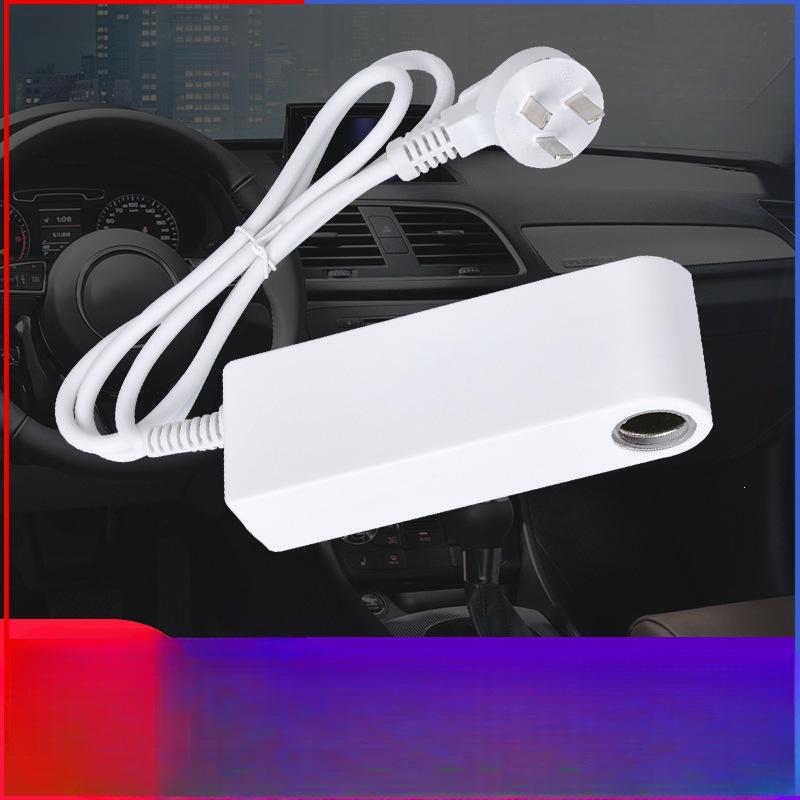 220V to 12V Converter for Car Vacuums/Refrigerators with Cigarette Lighter Adapter