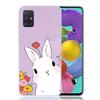 Cartoon Cute Little Rabbit Phone Case for Samsung Galaxy A52 A51 A50S A12 A22 A32 A72 A10S A30S A31 A71 Note 20 Ultra 10 Plus S1