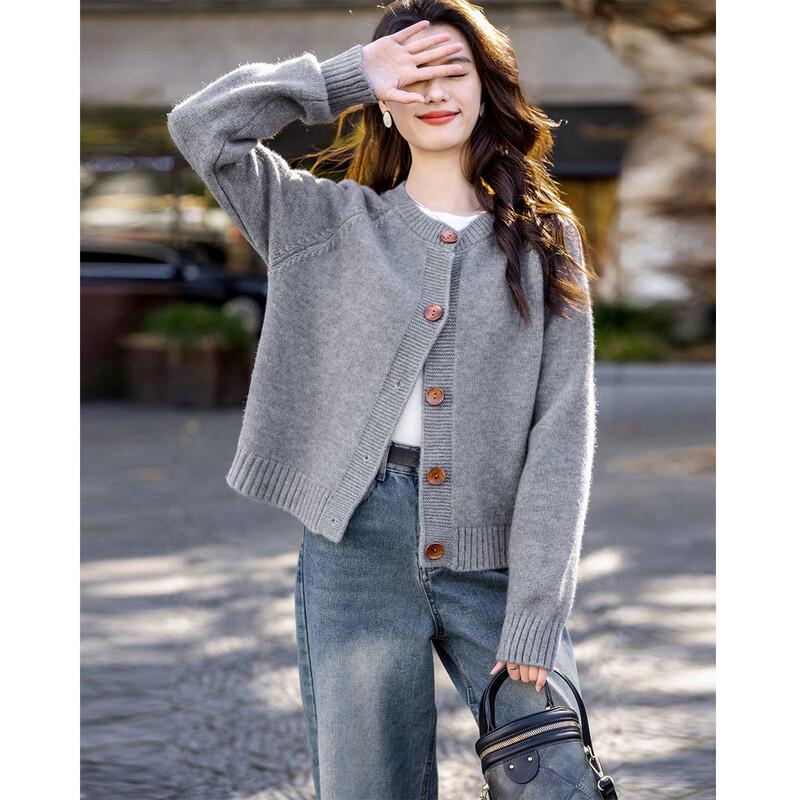 Mokana Retro High-End Long-Sleeve Knit Sweater