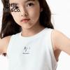 Little MO&Co. Girls' Antibacterial Bowknot Elastic Tank Top