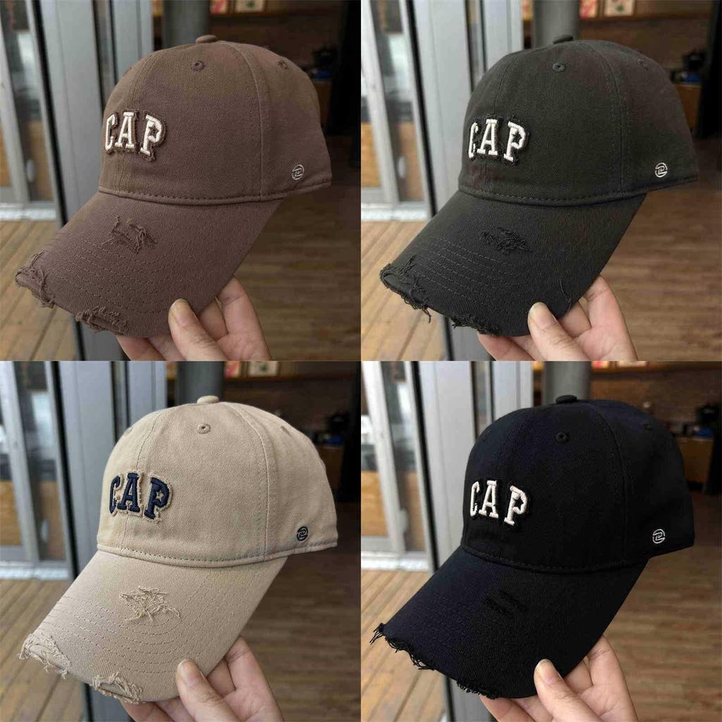 Stylish Embroidered Letter Baseball Cap In Cotton With Curved Brim And Sunshade For Adults