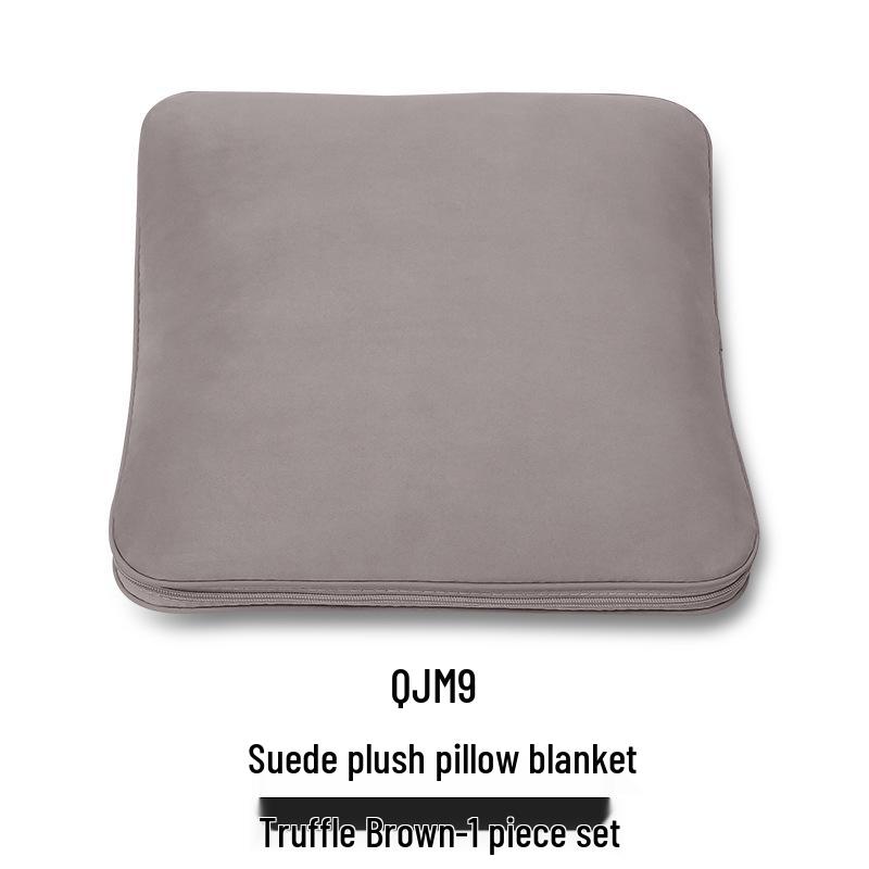 Multi-functional Suede Plush Pillow/Air Conditioning Blanket/Car Accessory