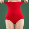 High Waist Postpartum Body Shapers Shapewear Slimming Underpants Elastic Seamless Underwear  Ladies
