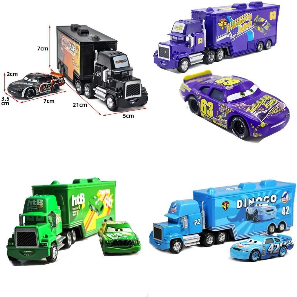 Stylish Racing Cars Mc Uncle Mcqueen Roadblock Cool Sister 95 Cargo Car Perfect For Toy Enthusiasts