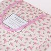 12pcs Small Fresh Rose Paper Gift Tote Bags Mini Flower Party Favor Bags for Birthday Wedding Gift Packaging
