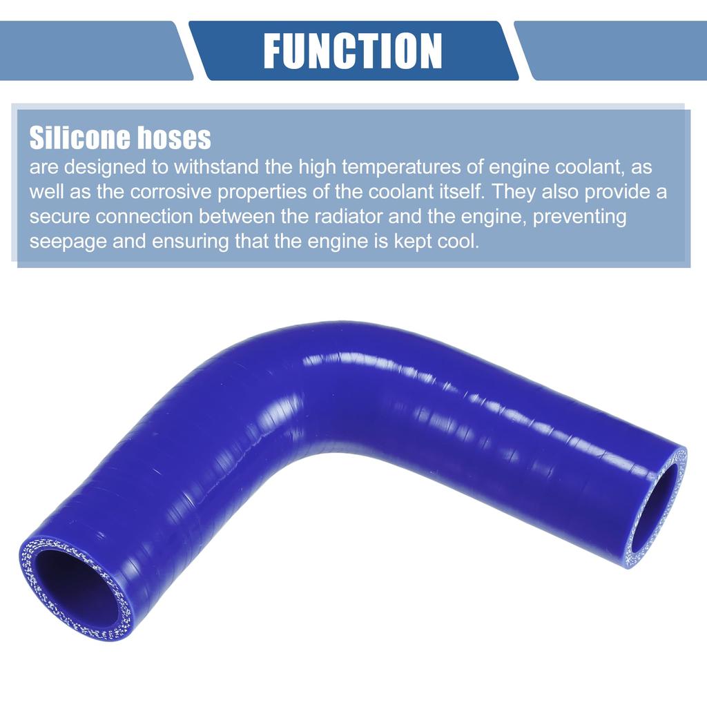 X AUTOHAUX Silicone Hose Blue 1 Piece Inner Diameter 25mm