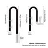 Aquariums Surface Skimmer Clear Tube for Filter Filtration for Oil Protein Scums Dust Filter Drain Tube Pipe
