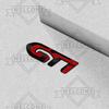 3D Car Stickers GT Emblem Auto Body Badge Trunk Decal For u333 GT Line RCZ 2008 308 306 5008 208 3008 Decoration Accessories 333u