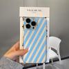 Colorful Diagonal Stripes Phone Case For iPhone 17e 17 16e 16 15 14 13 12 11 Mini Air Pro Max X XR XSMax Plus Soft Back Cover