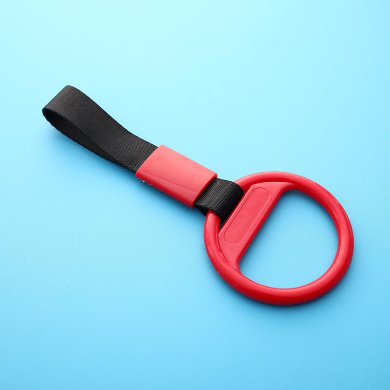 

Jdm ручка для поезда и автобуса, ремешок для рук, подвесной ремешок для дрейфа, аксессуары для стайлинга автомобилей красный