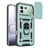 Case for Infinix - TPU+PC, Green, With Stand