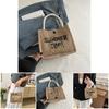 2024 New Canvas Small Bag Women's Tote Bag Street Fashion Commuter Casual Handbag