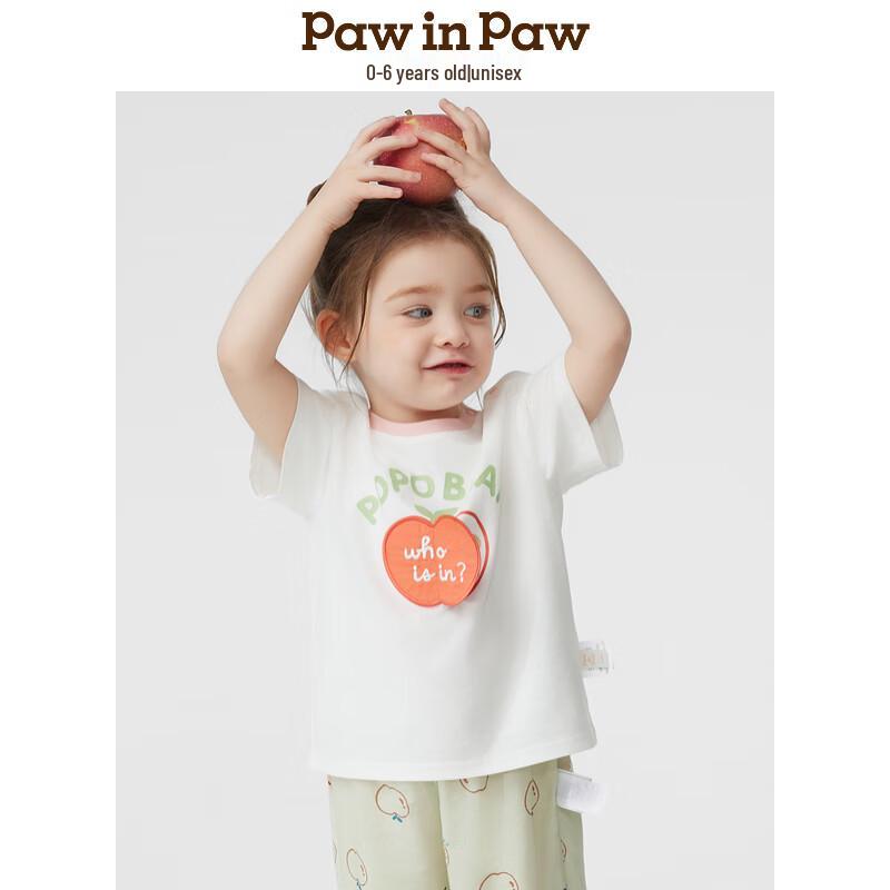 PawinPaw Cartoon Bear Unisex Short Sleeve T-Shirt 90