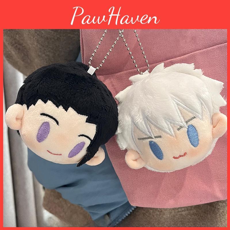 Kaisen Anime Jujutsu Merchandise Gojo Satoru Itadori Yuji Big Head Doll Plush