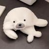 Cute Cartoon White Seal Design Plush Adult Children Hat For Cold Weather