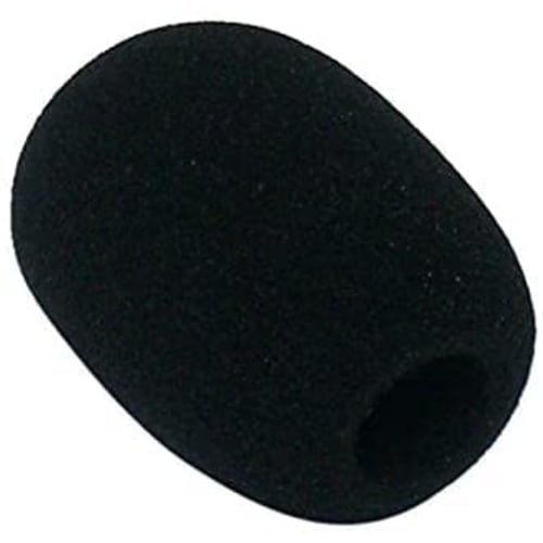 GONKISS Microphone Sponge Windscreen for Video Recording, On-Camera Microphones, Etc., Set of 4, Black