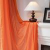 Blackout Crochet Rod Pocket Curtain