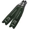 CRESSI Full-Foot Diving Fins [GARA MODULAR BOOST] PP Long Blade, Ultra-Lightweight, 29° Bevel, Green, Sizes 36/37 (22-23cm), BH125036 [Authentic]