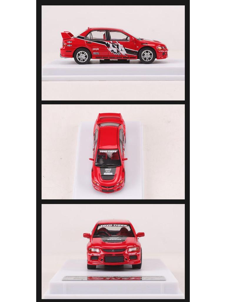 1:64 Scale Mitsubishi Lancer EVO IX Alloy Car Model Ornament Collection