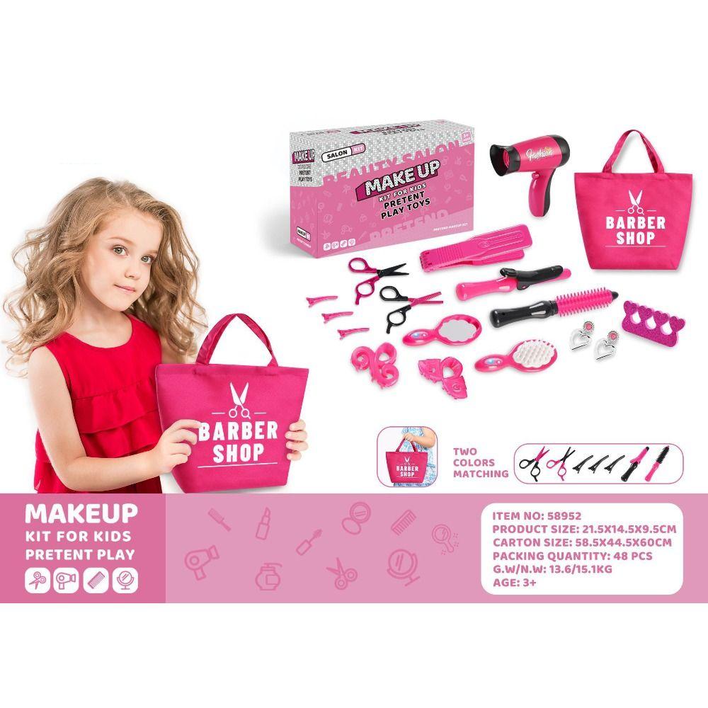 

Apron Kids Makeup Toys Exclusive for Children Beauty Handle Box Role-playing Toy Children s Gifts a