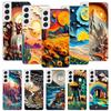 Natural Trees In Mountain Ranges Phone Case For Samsung Galaxy S26 Ultra S23 S24 S25 Edge S20 FE S21 S22 Plus Soft Print Shell C