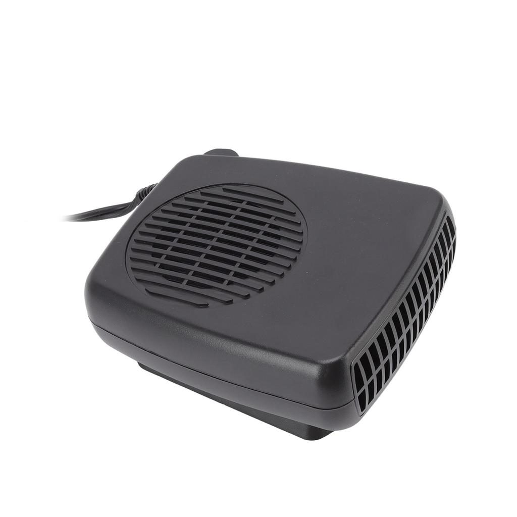 150W 24V Car Heater Defrosting with Cooling Function Black Electric Heater Fan Plug in Cigarette Lighter