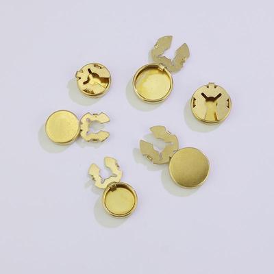 Turtle Buckle Copper Cuff Button Cover DIY Shirt Accessories