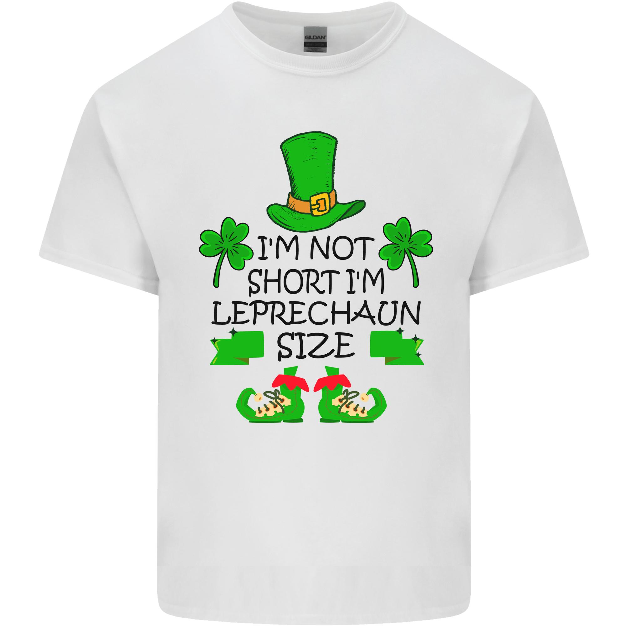 Leprechaun Size Funny St Patricks Day Unisexs Light Cotton TShirt S