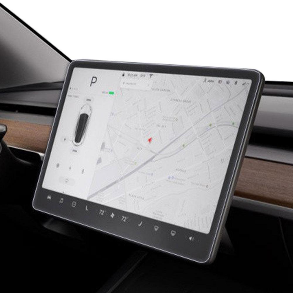 

M30116 Для Tesla Model 3/Y Захисне скло із загартованого скла, захисна плівка, автомобільний дисплей, навігаційний екран, захисна плівка (Матова текстура) Type A