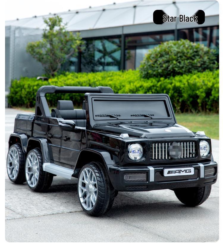 Mercedes G-Class Kids' Electric Ride-On Car with Remote Control & Music for Ages 1-8
