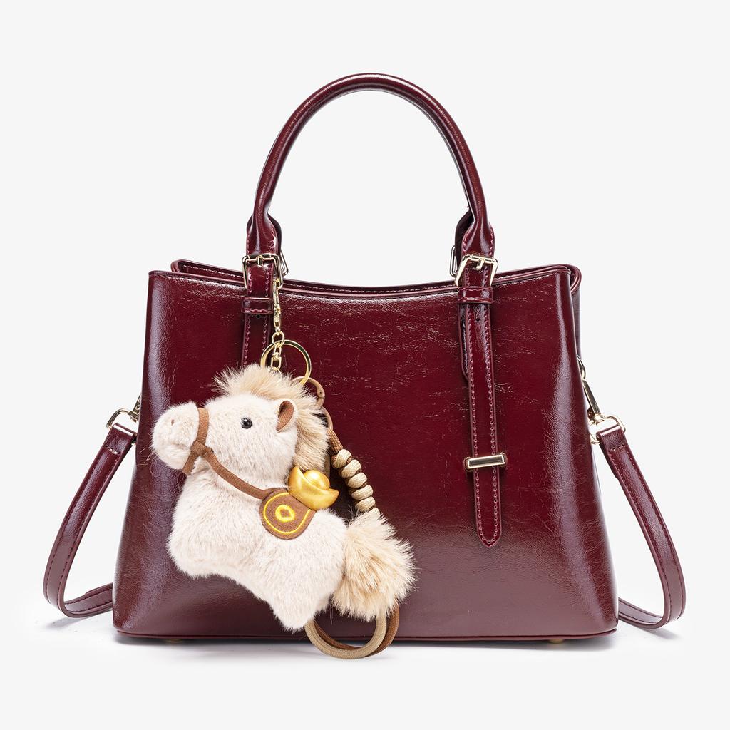 Light Luxury High-End Red Bag Atmospheric Bride Wedding Handbag Trendy Versatile Fashion Shoulder Bag