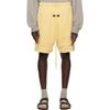 Fear of God Essentials Terry Short Light Tuscan Men Bottoms Yellow 160BT224092F