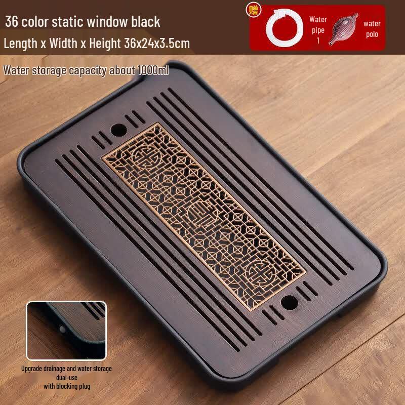Modern Light Luxury Bamboo Tea Tray