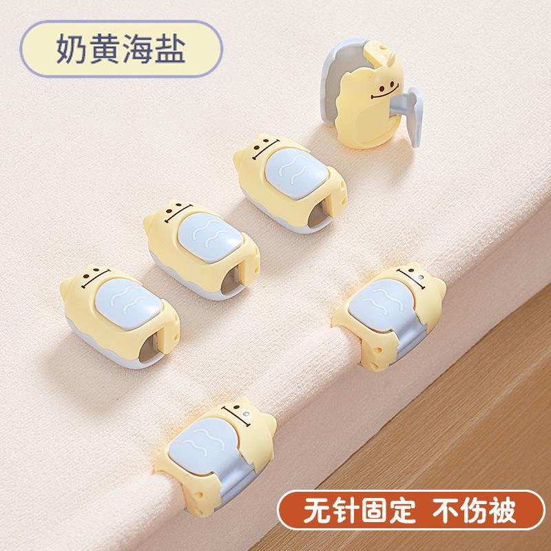 

New Chinchilla Sheet Holder Original Quilt Holder Sheet Fixing Clip No Needle [8 pieces] box