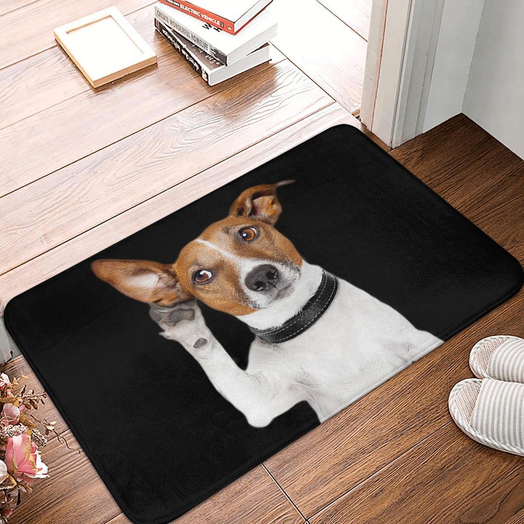 Funny Jack Russell Terrier Front Door Floor Entrance Mat Outdoor  Bath Kitchen Doormat Living Room Carpet Rug