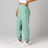 Women's And Men's Sports Pants With Pockets Fashionable Solid Color Elastic High Waisted  Casual Sweatpants Pants