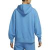 Jordan Flight Sweatshirts Women's Blue Hooded Thickened Regular DQ4604-469