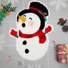 Cloud-like Comfort Floor Absorbent Anti-slip Snowman Non-Slip Xmas Tree Mat Christmas Bathroom Rug Washable Santa