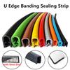 U Edge Banding Car Door Edge Protection Strip Decorative U Frame Bar Crashproof Strip Rubber Vehicle Sealing Strip Car Decor