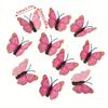 10Pcs Hair Accessories Butterfly Hair Clips PVC Simulation 3D Butterfly Hairpin Mixed Color Girls Cute Barrette Party Decoration