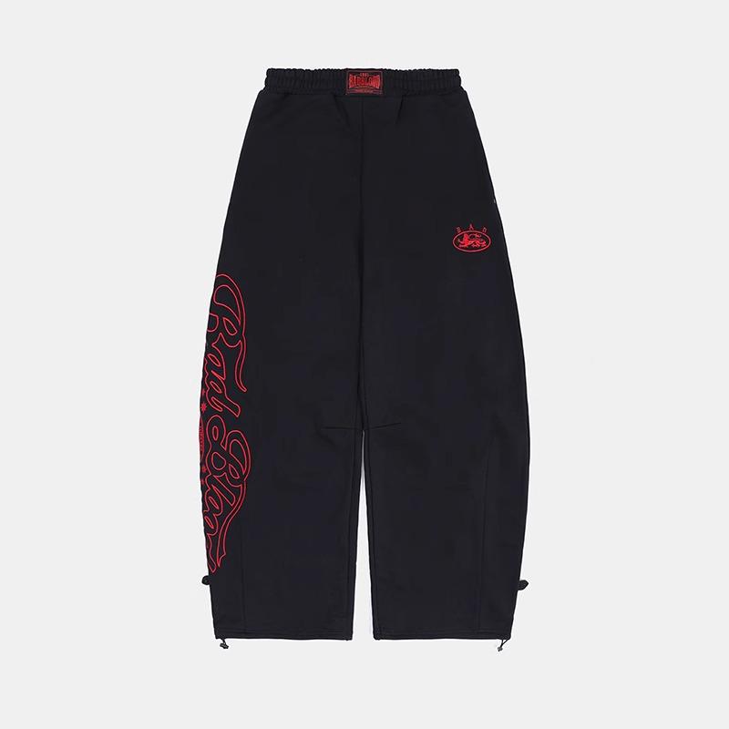 

Badblood BCAC Series Spicy Girl Wide-Leg Casual Pants – Niche Design Street Sportswear. Extra Small
