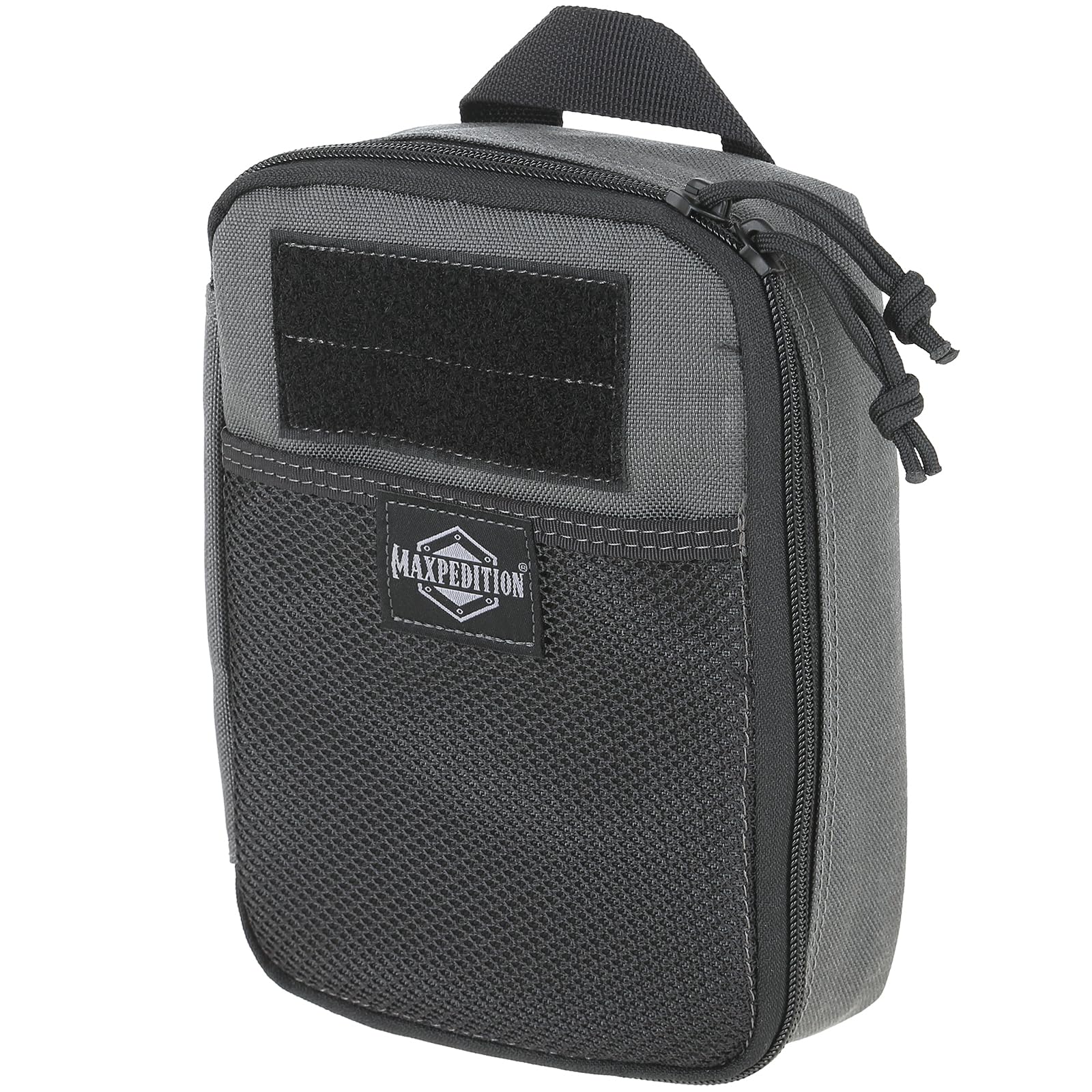 

MAXPEDITION Beefy Pocket Organizer MOLLE 1000D Nylon Tactical Survival Everyday Carry Tool and Gear Storage (Wolf Gray) Compact, Compatible, Pouch,