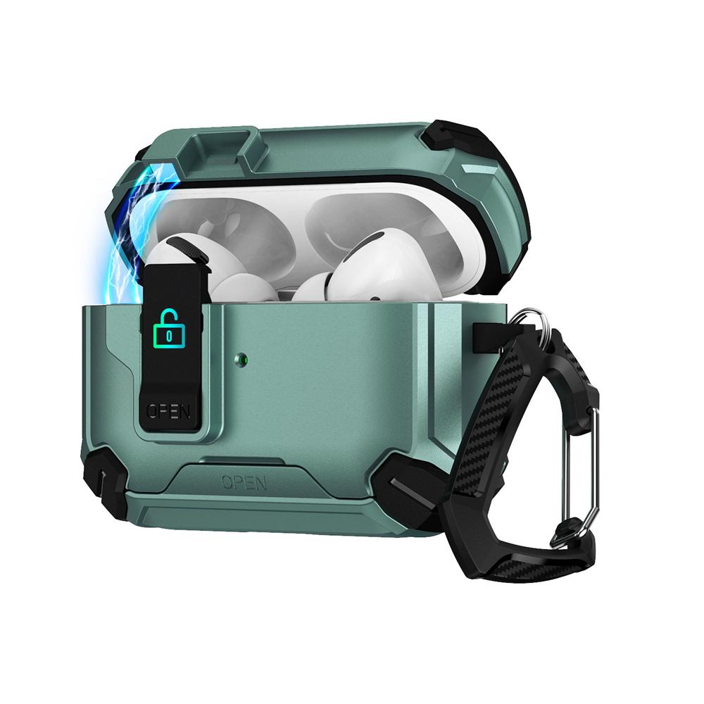 KEYSION Magnetic Automatic Switch Earphone Case for Airpods Pro 3 Pro 2 Shockproof Phone Stand Headphone Cover for AirPods 4 3 2 1