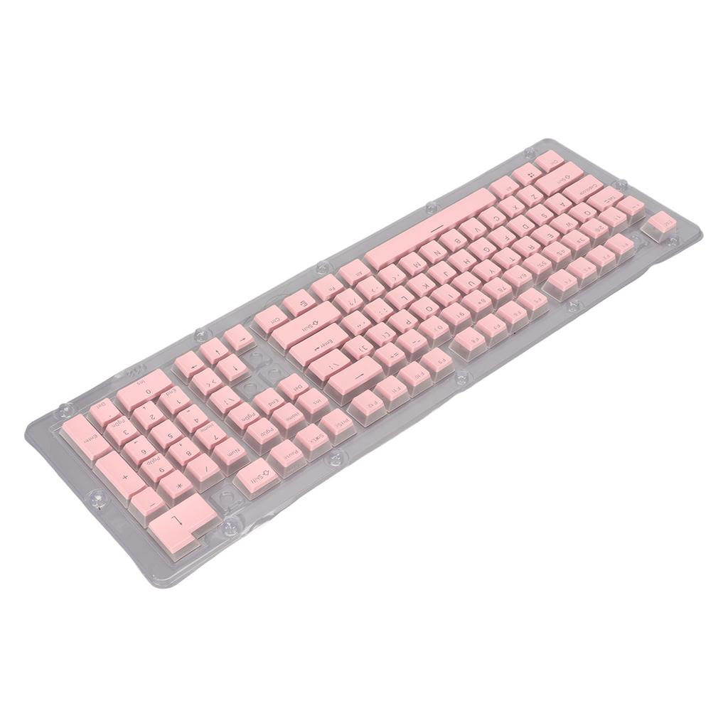 ABS Keycaps 108 Keys Double Layer Two Color Light Transmission Keycap for 61 87 104 108 Keys