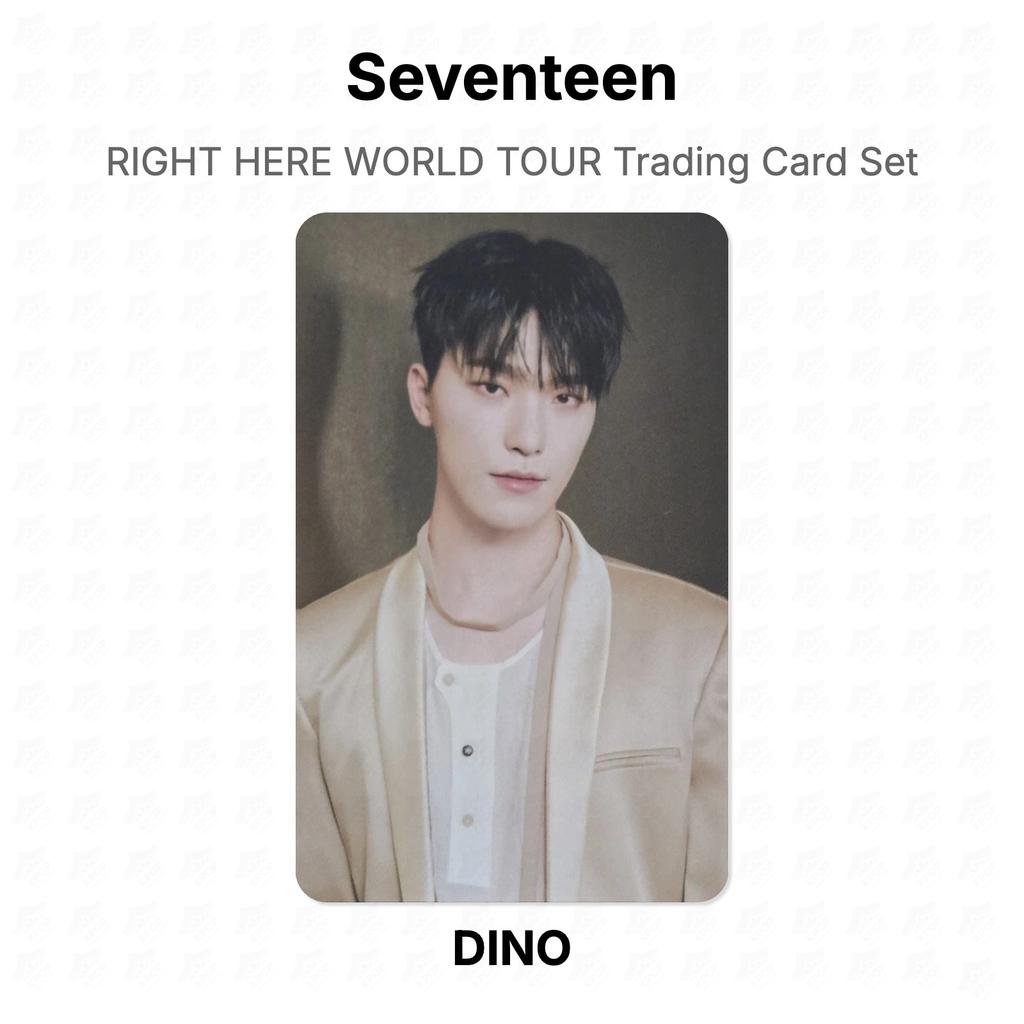 Seventeen RIGHT HERE WORLD TOUR Trading Card Set Official Photocard